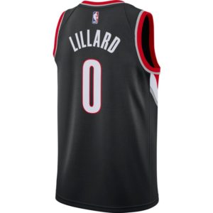 Portland Trail Blazers Nike NBA Connected Icon Edition Swingman Jersey Damian Lillard Adult